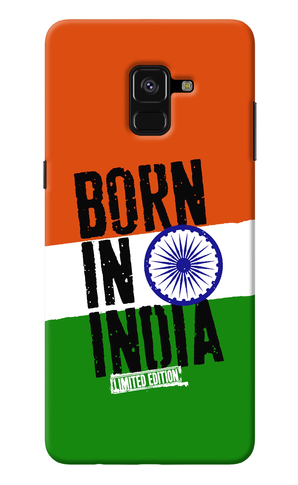 Born in India Samsung A8 plus Back Cover