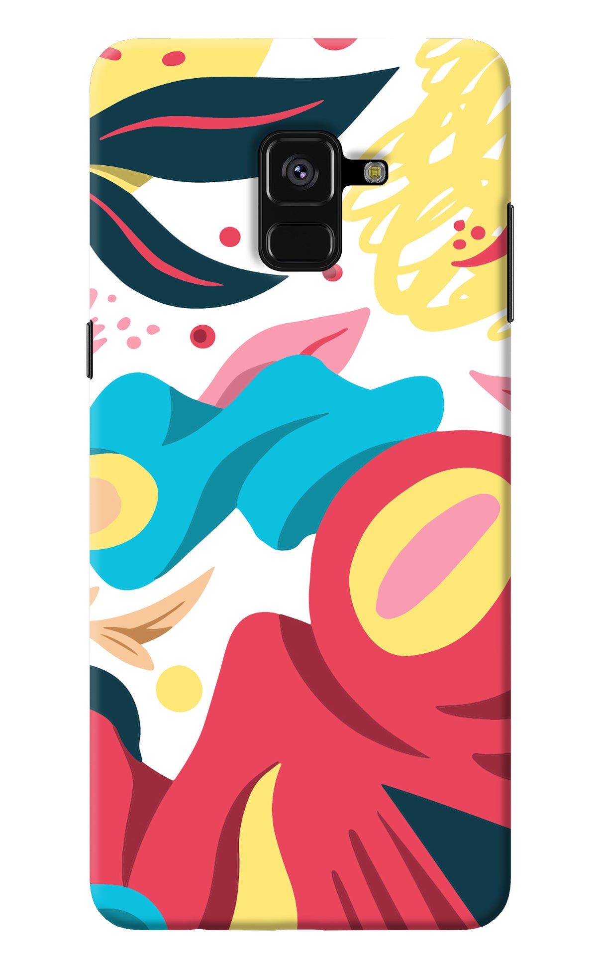 Trippy Art Samsung A8 plus Back Cover