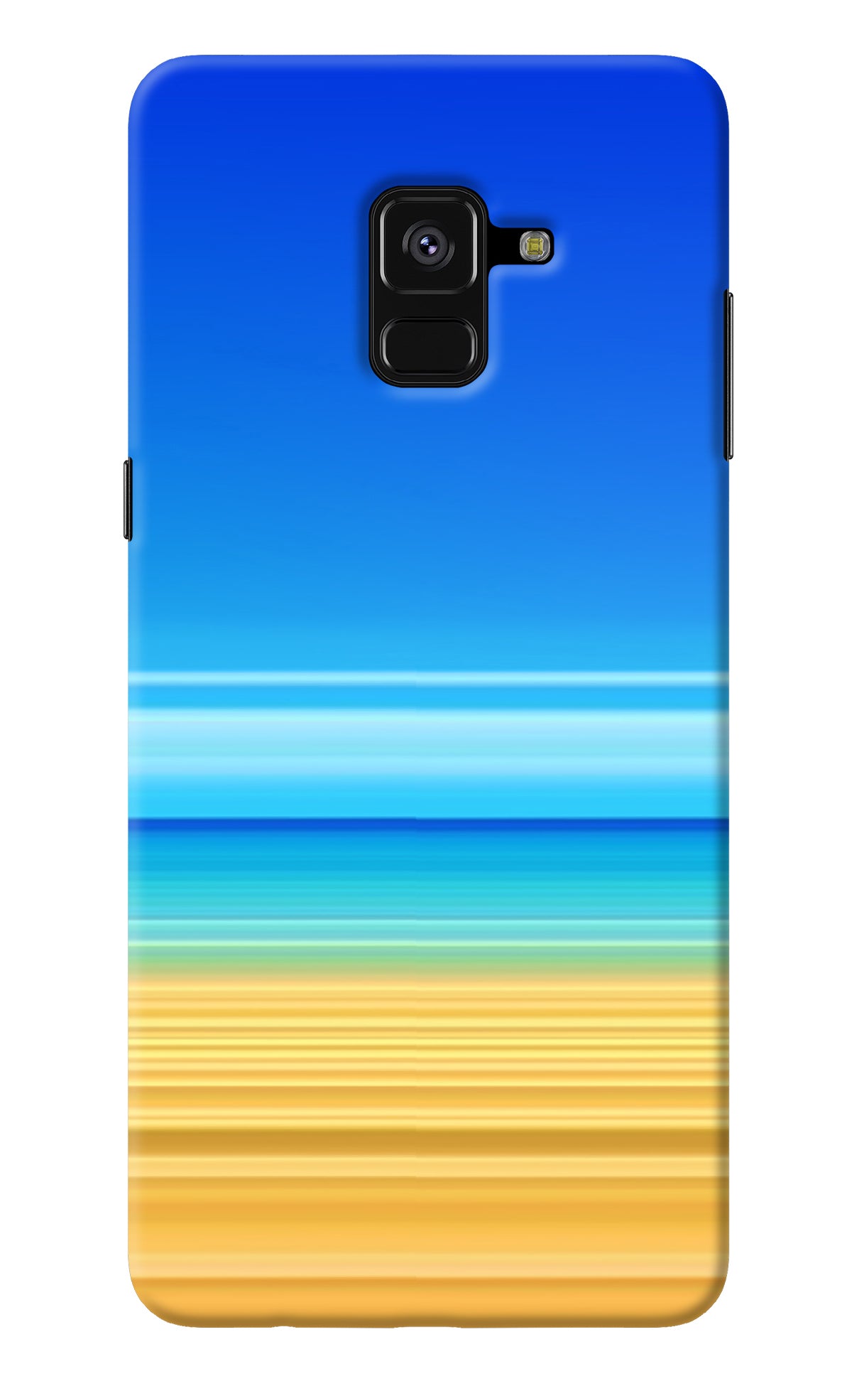 Beach Art Samsung A8 plus Back Cover