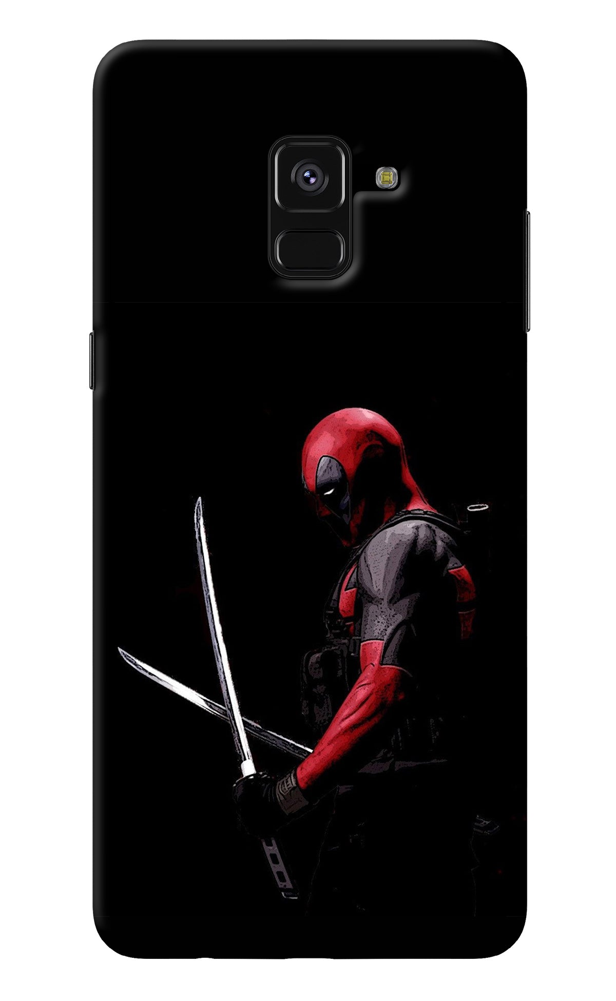 Deadpool Samsung A8 plus Back Cover