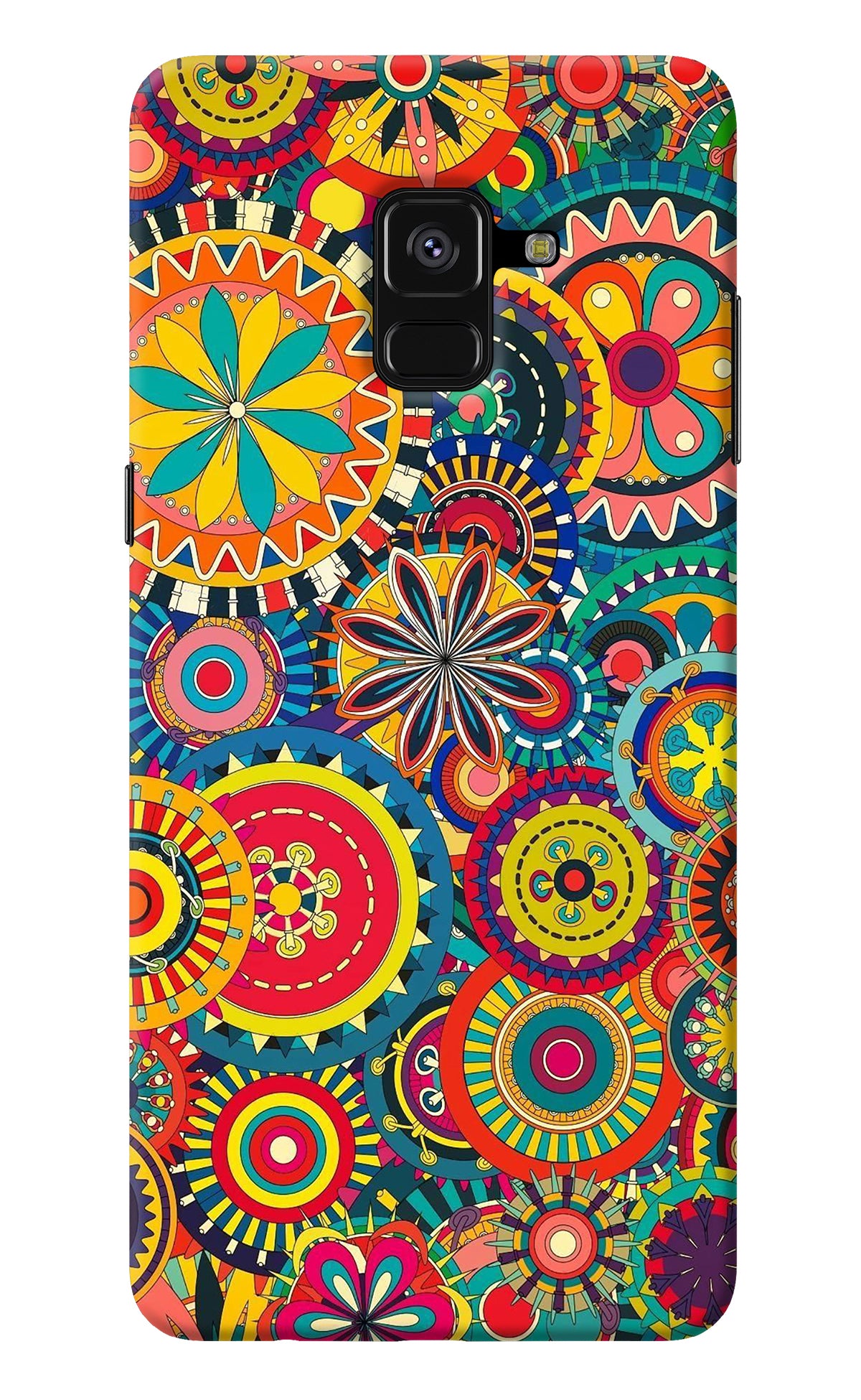 Gol Gol Art Samsung A8 plus Back Cover