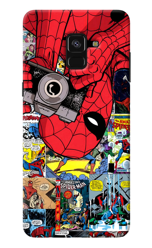 Spider Man Samsung A8 plus Back Cover