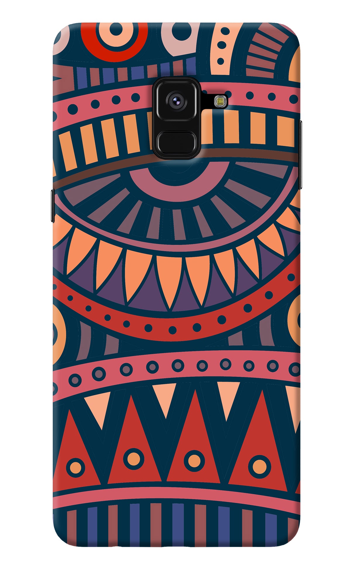 African Culture Design Samsung A8 plus Back Cover