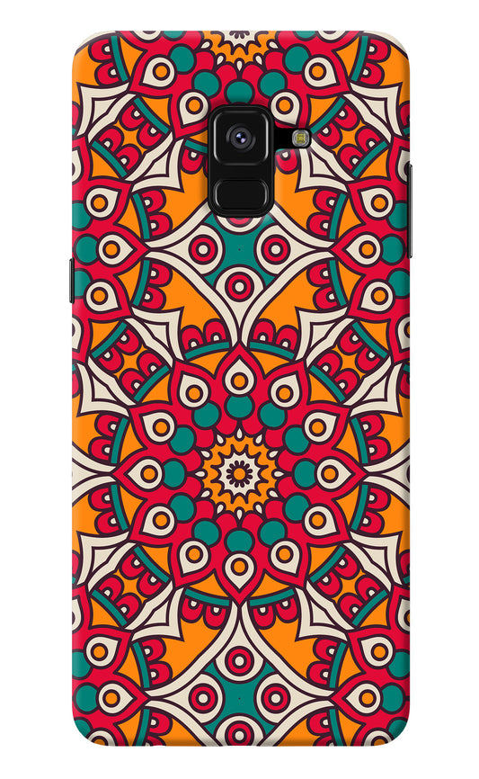 Mandala Art Samsung A8 plus Back Cover