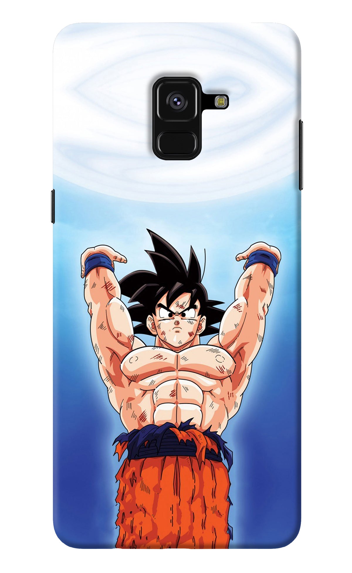 Goku Power Samsung A8 plus Back Cover