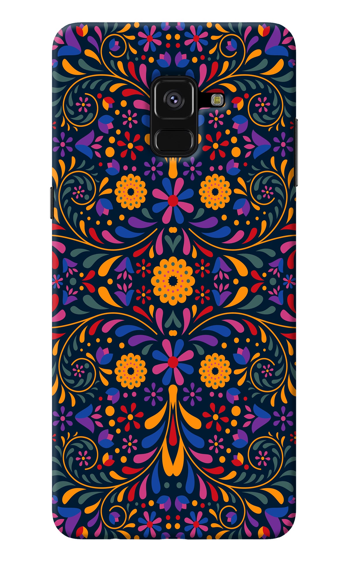 Mexican Art Samsung A8 plus Back Cover