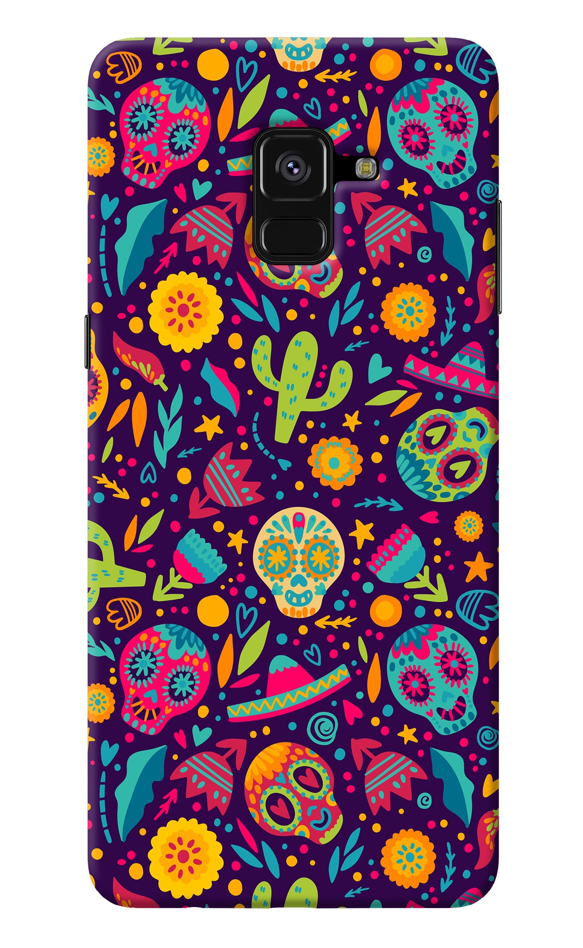 Mexican Design Samsung A8 plus Back Cover