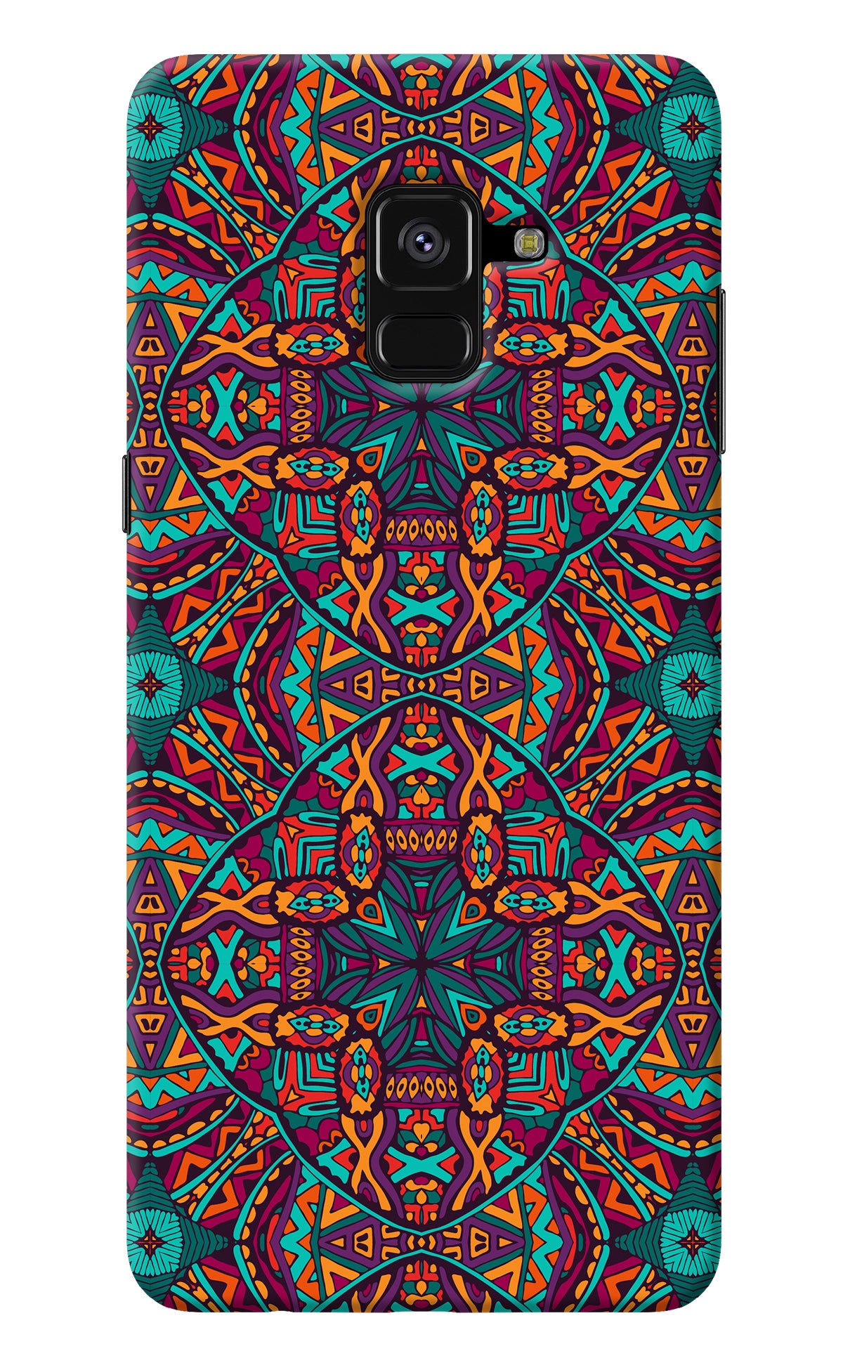 Colour Mandala Samsung A8 plus Back Cover