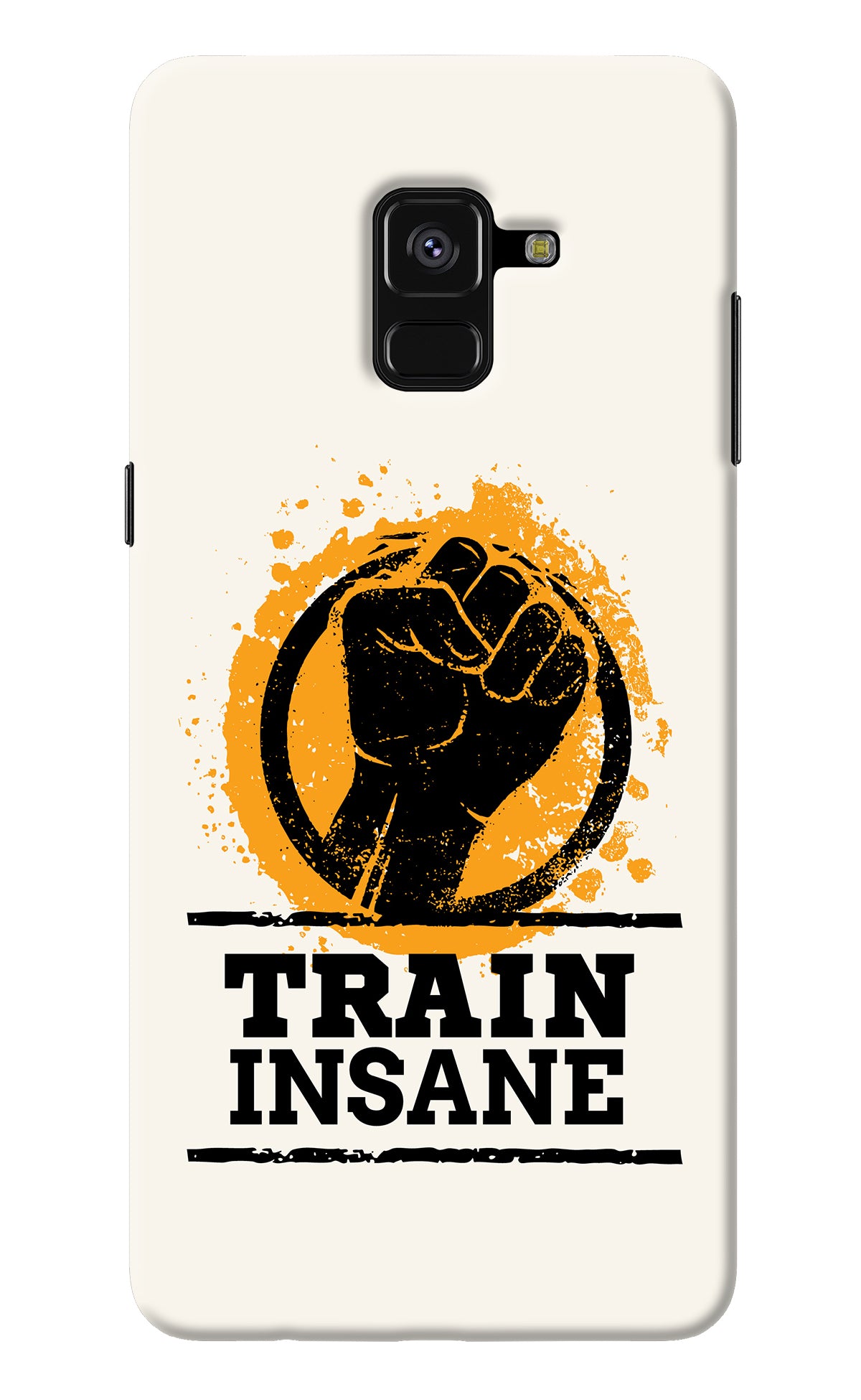 Train Insane Samsung A8 plus Back Cover