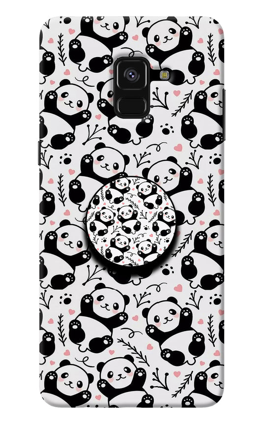 Cute Panda Samsung A8 plus Pop Case