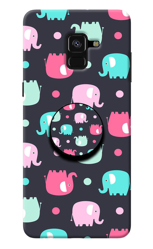 Baby Elephants Samsung A8 plus Pop Case