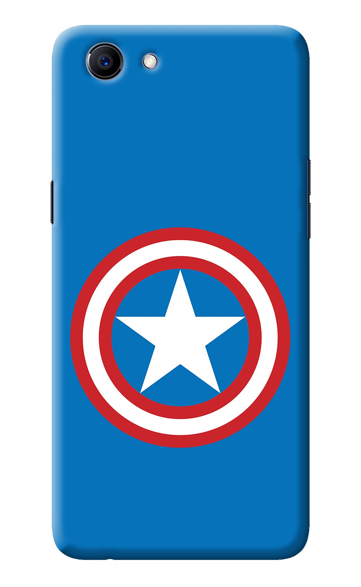 Captain America Logo Realme 1 Back Cover