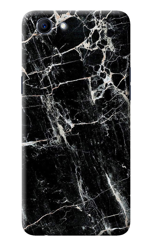 Black Marble Texture Realme 1 Back Cover