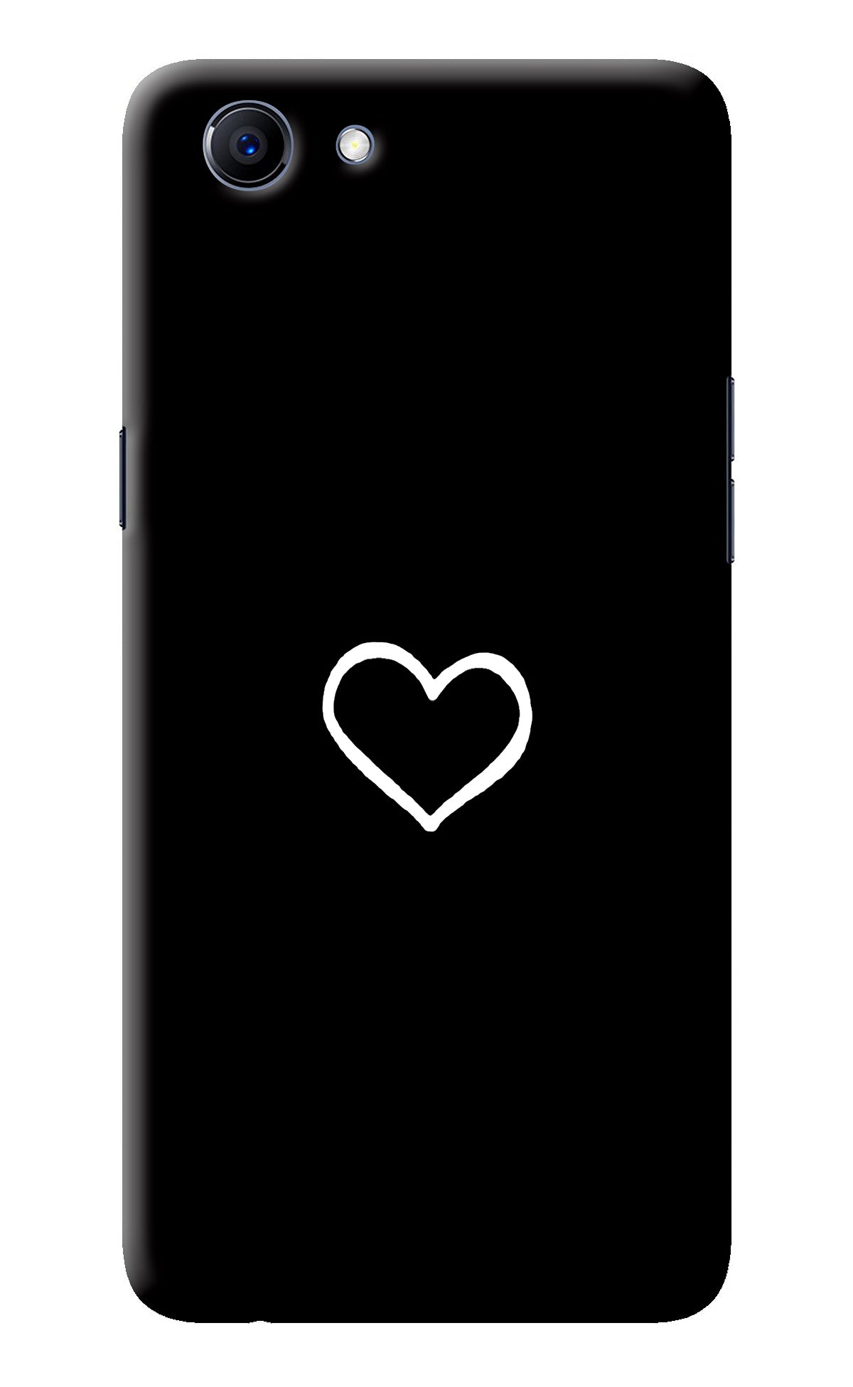 Heart Realme 1 Back Cover