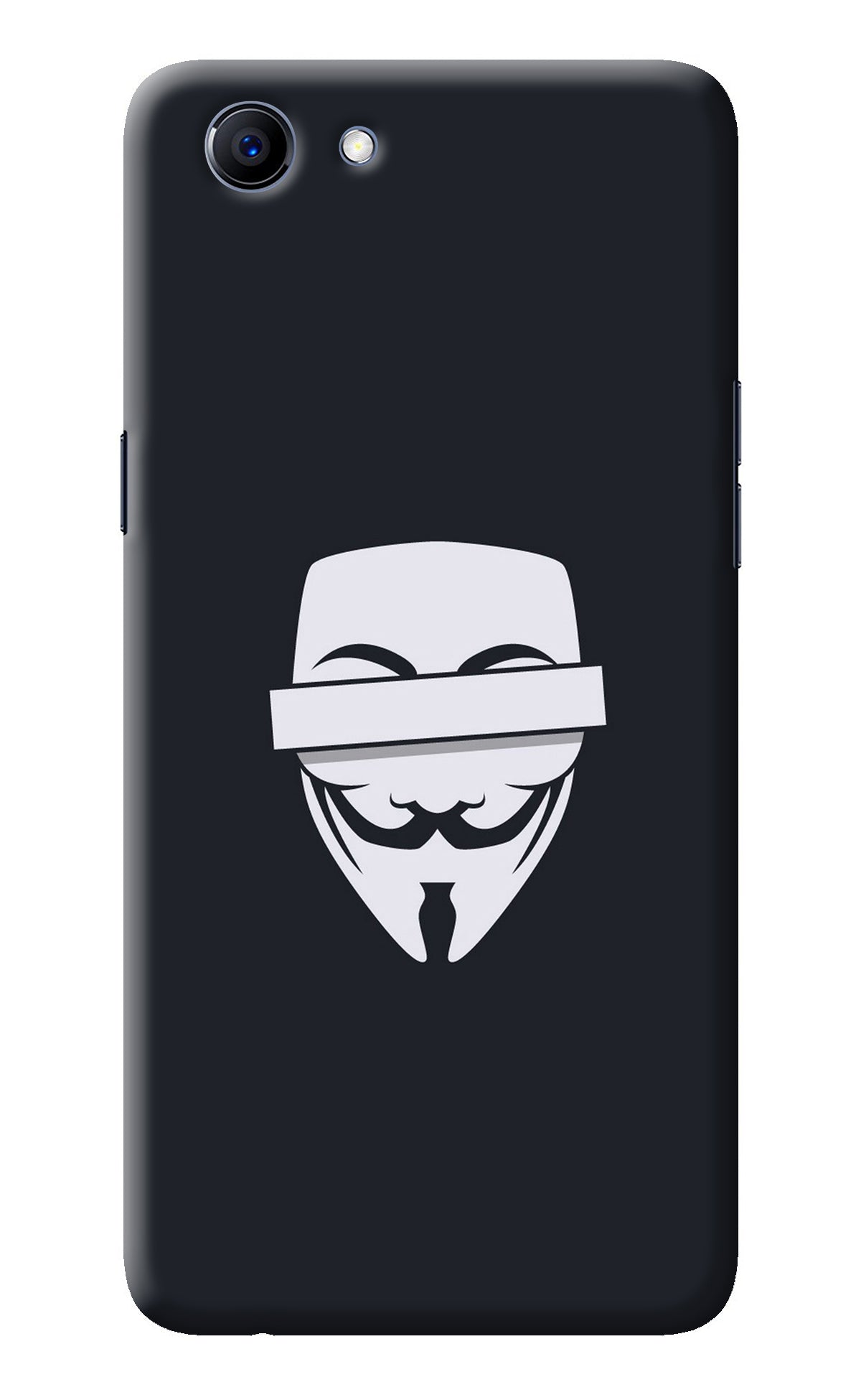 Anonymous Face Realme 1 Back Cover