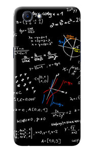 Mathematics Formula Realme 1 Back Cover