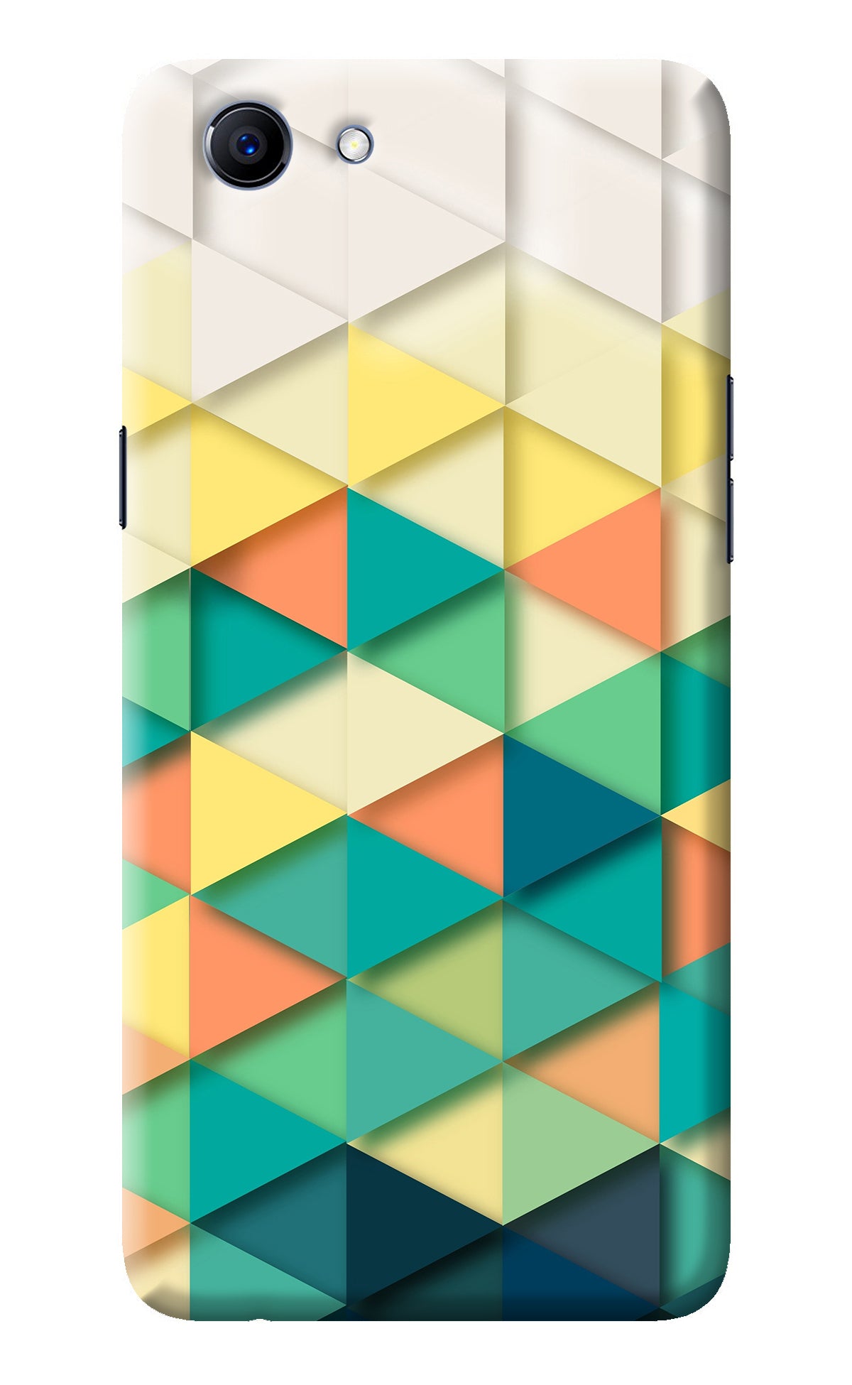 Abstract Realme 1 Back Cover