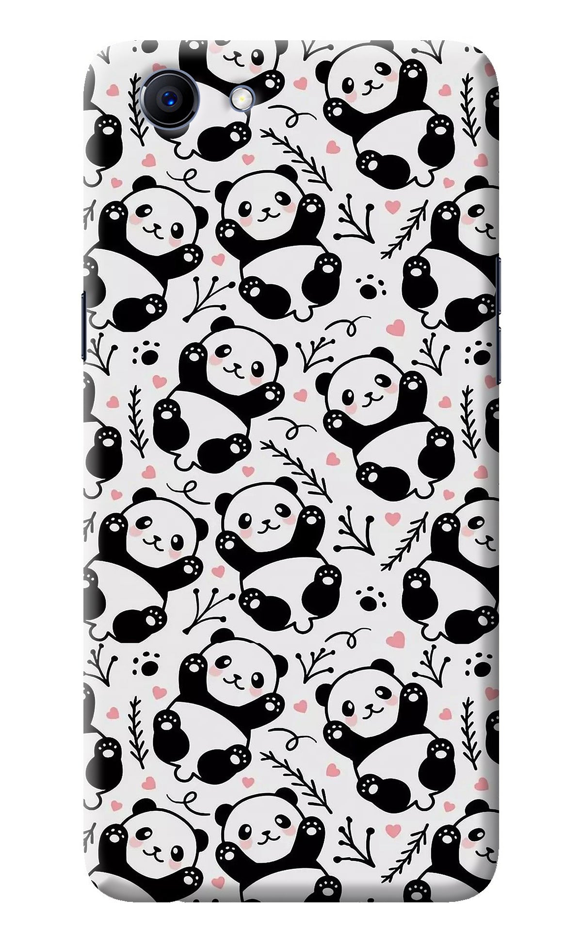 Cute Panda Realme 1 Back Cover