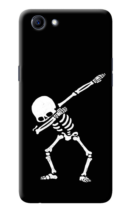 Dabbing Skeleton Art Realme 1 Back Cover