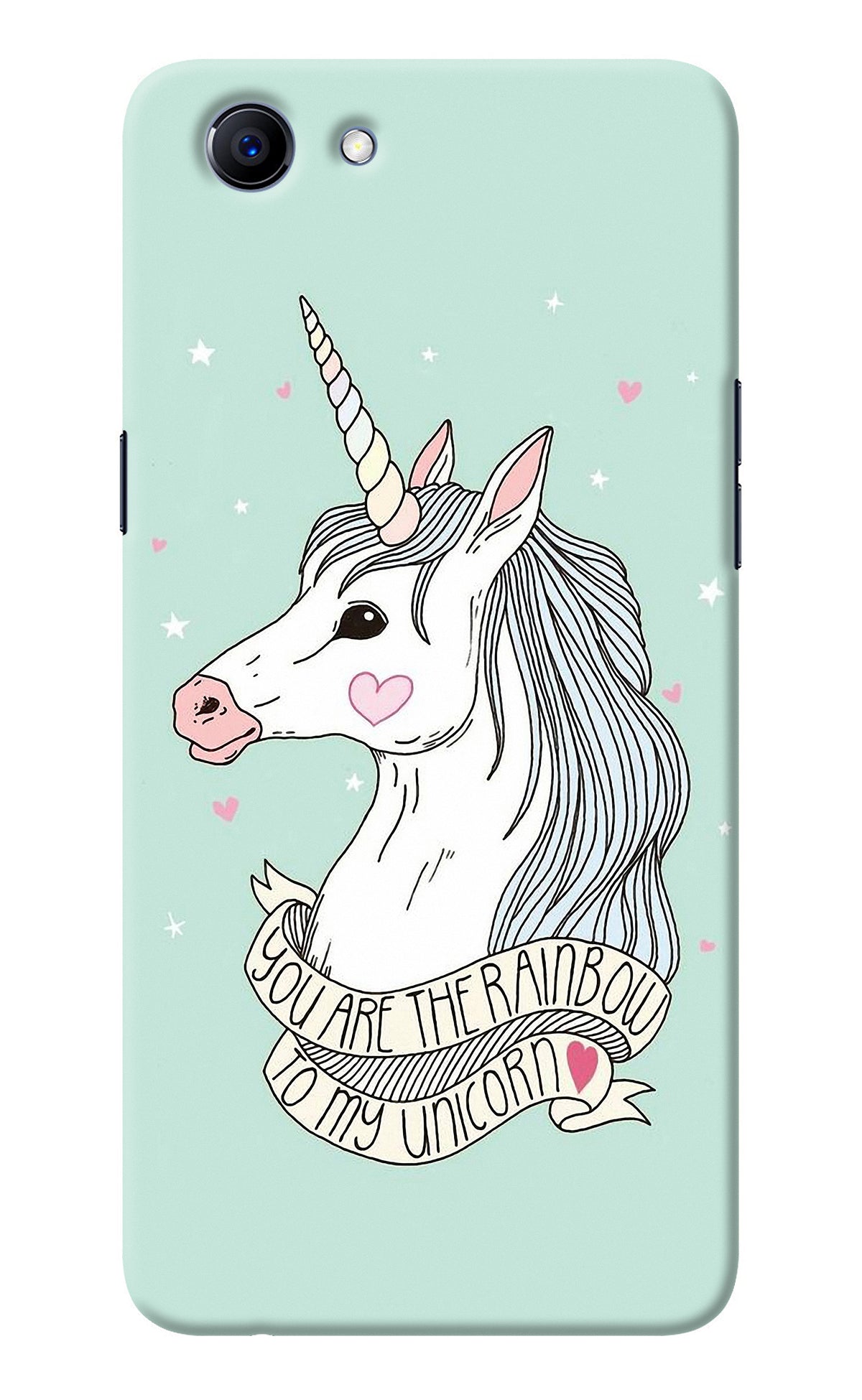 Unicorn Wallpaper Realme 1 Back Cover