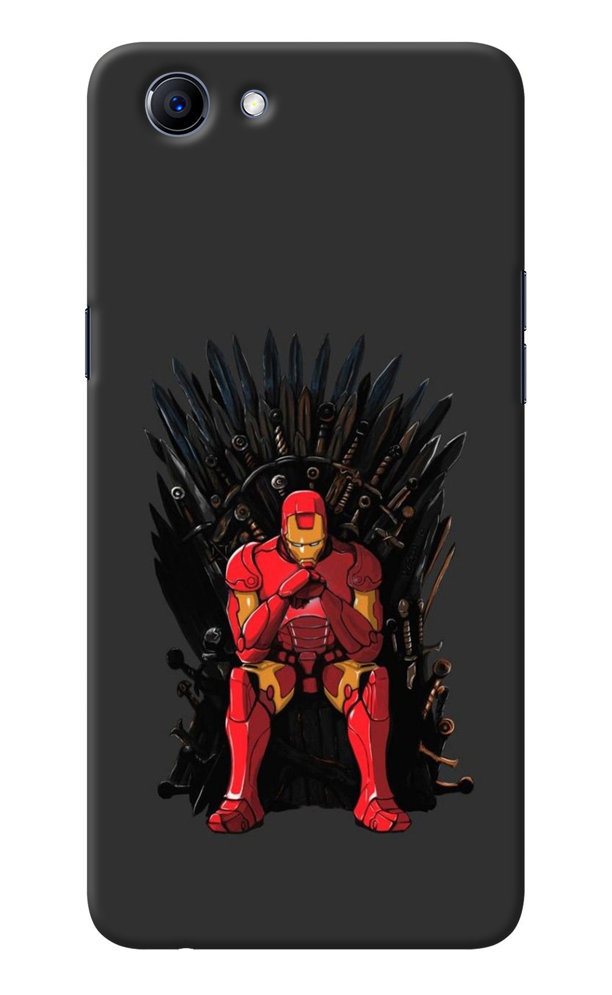 Ironman Throne Realme 1 Back Cover