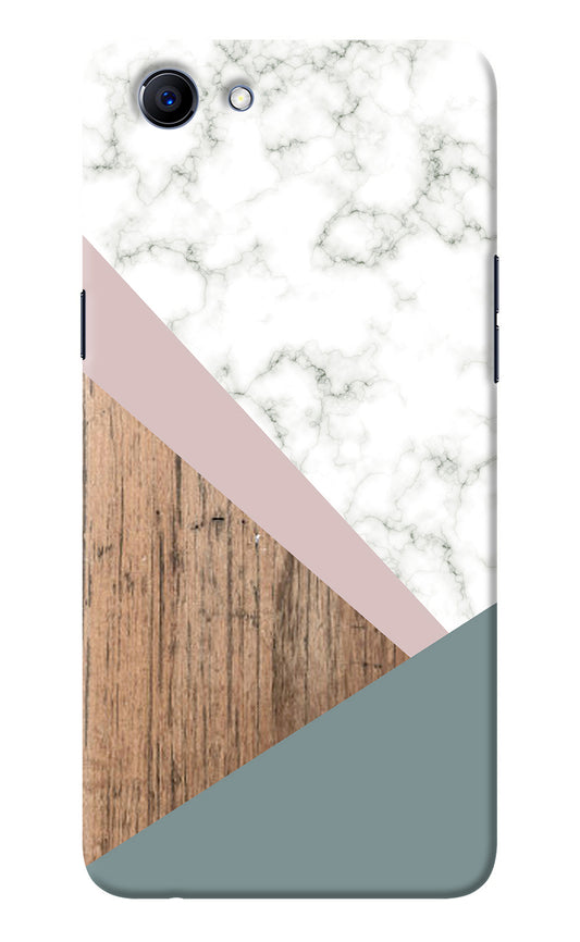 Marble wood Abstract Realme 1 Back Cover