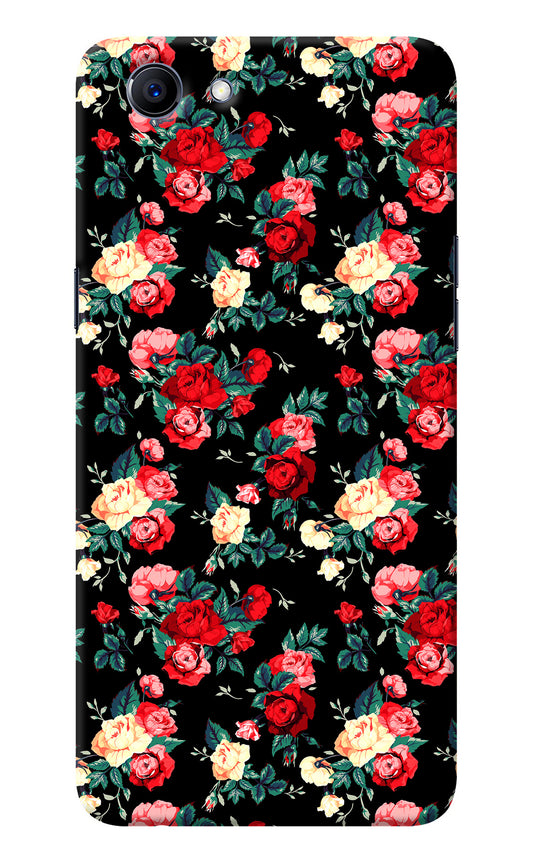 Rose Pattern Realme 1 Back Cover