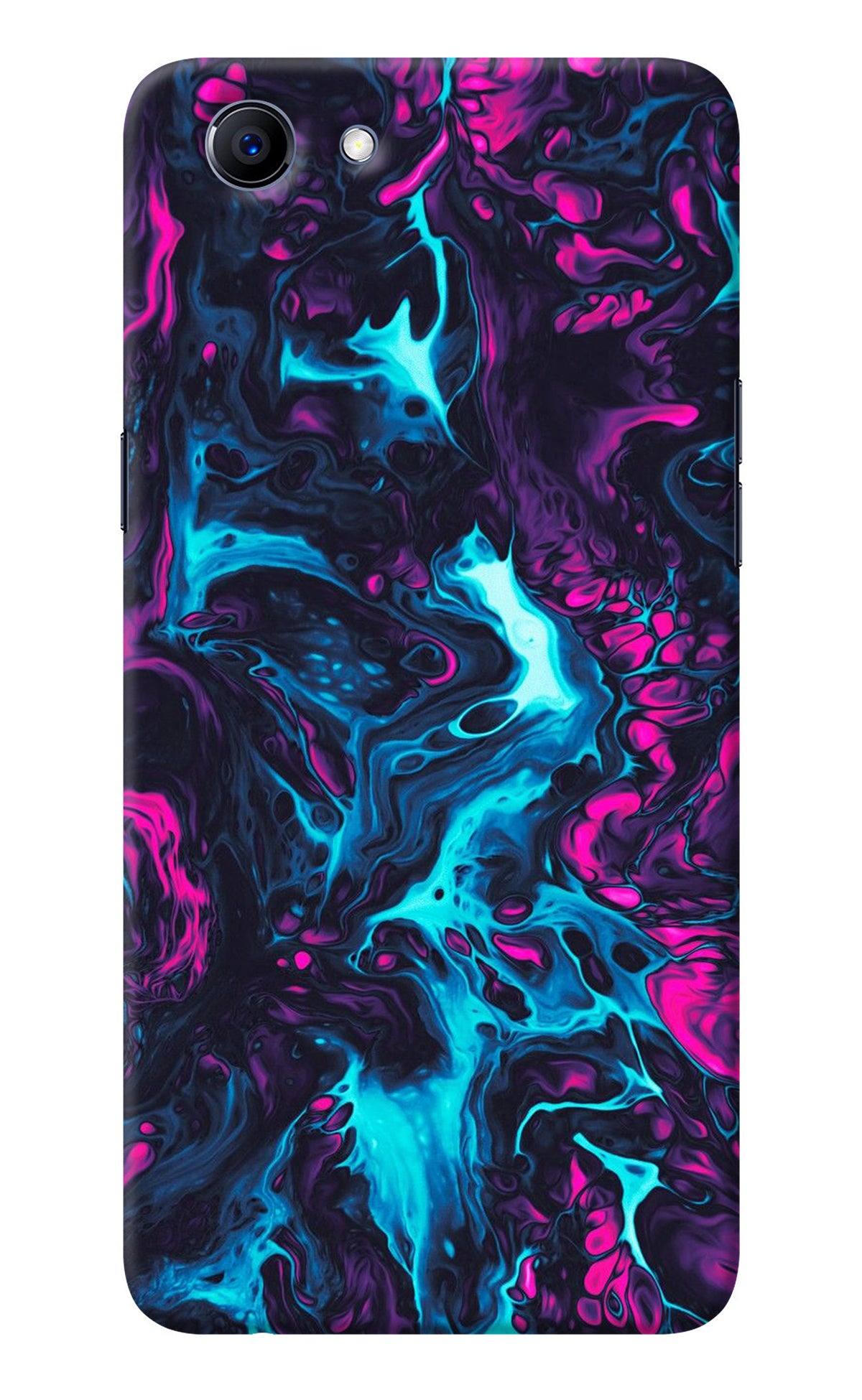 Abstract Realme 1 Back Cover