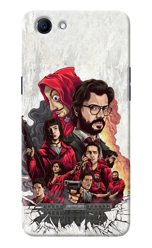 Money Heist Artwork Realme 1 Back Cover