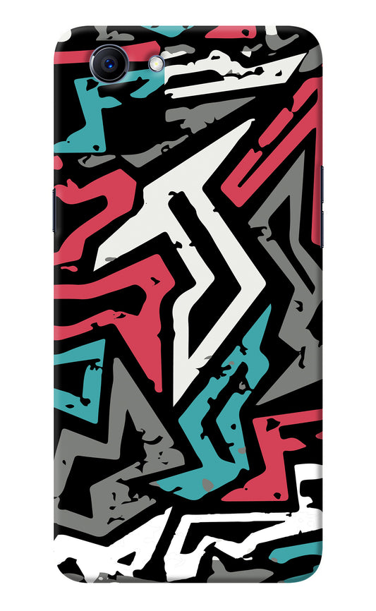 Geometric Graffiti Realme 1 Back Cover