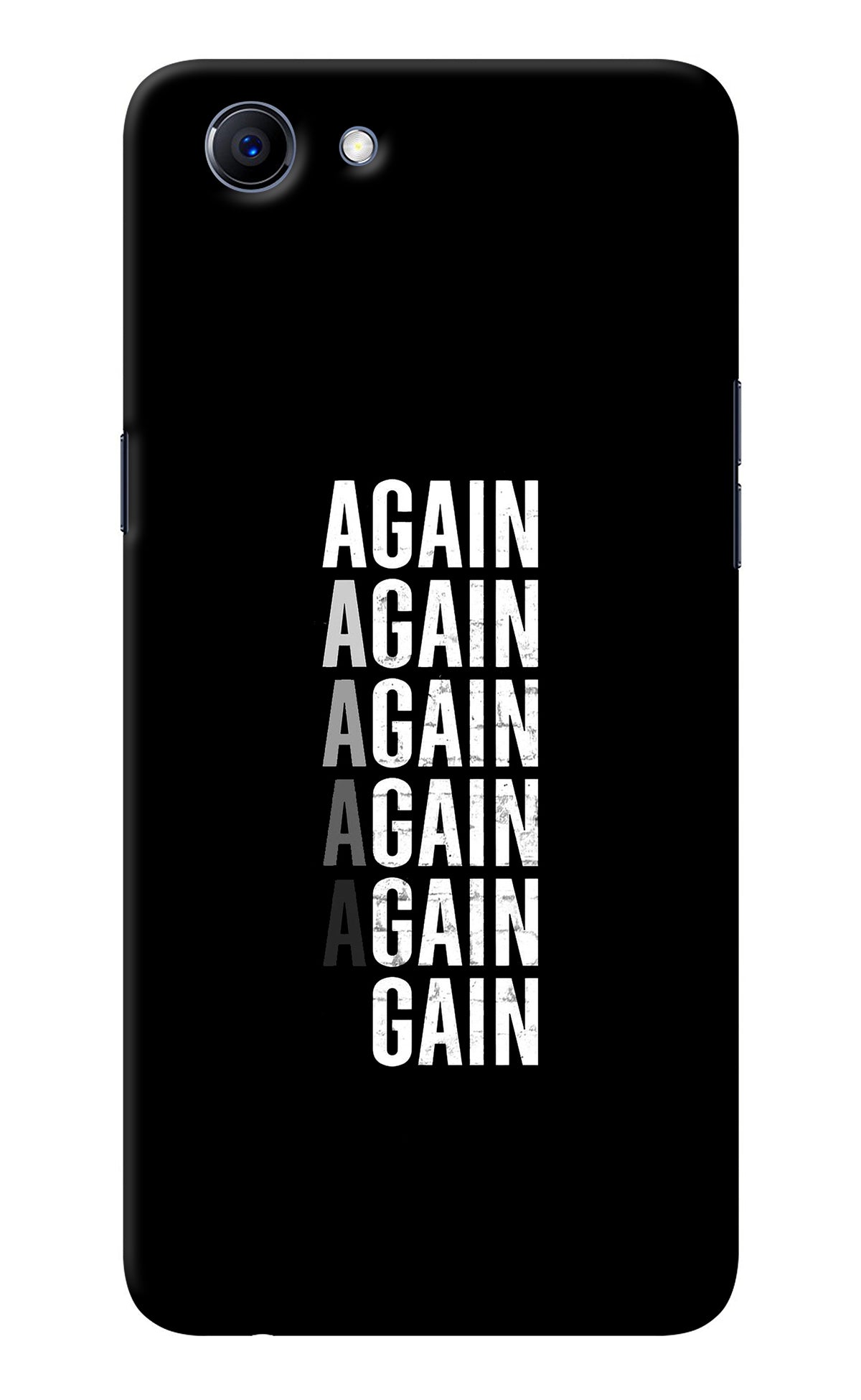 Again Again Gain Realme 1 Back Cover