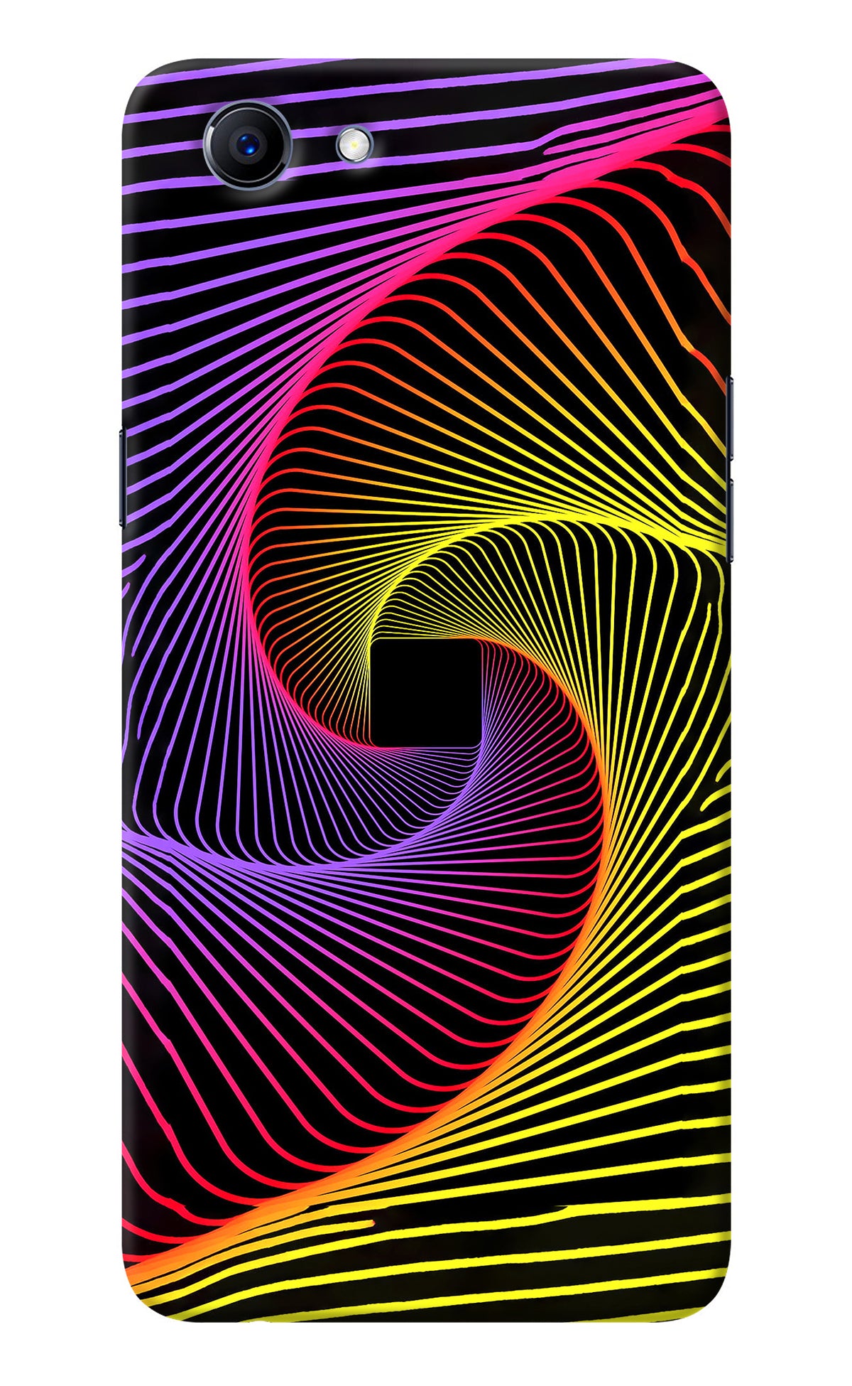 Colorful Strings Realme 1 Back Cover