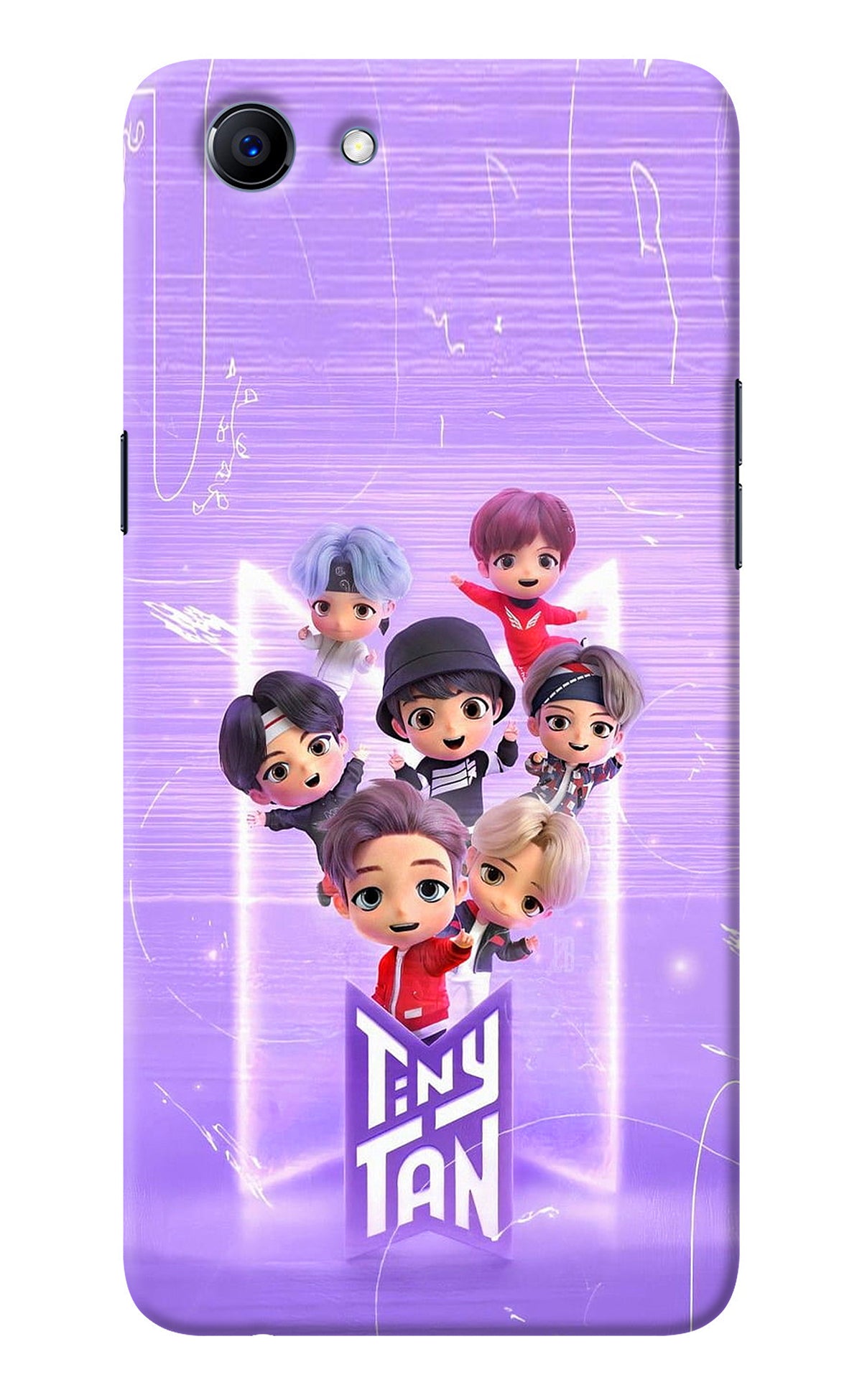 BTS Tiny Tan Realme 1 Back Cover