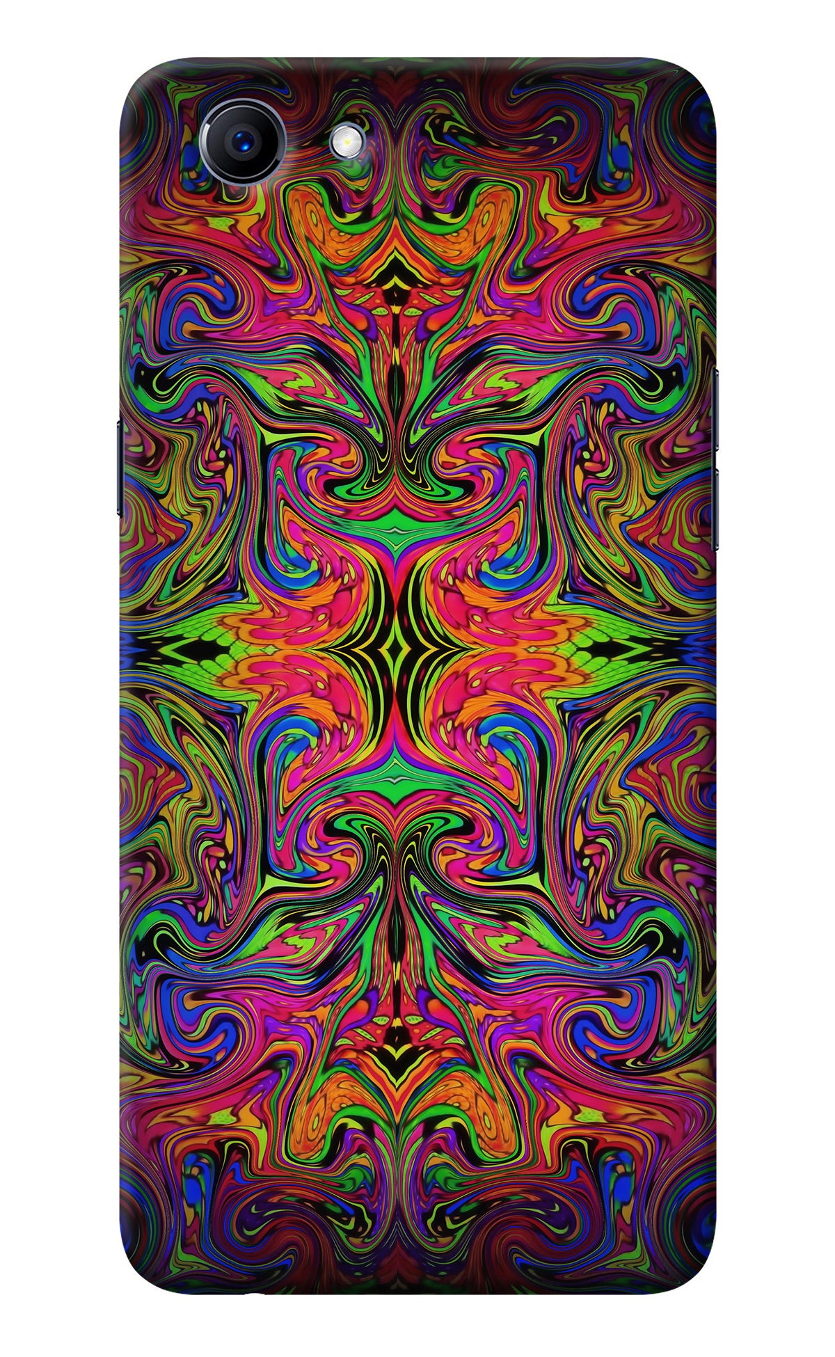 Psychedelic Art Realme 1 Back Cover