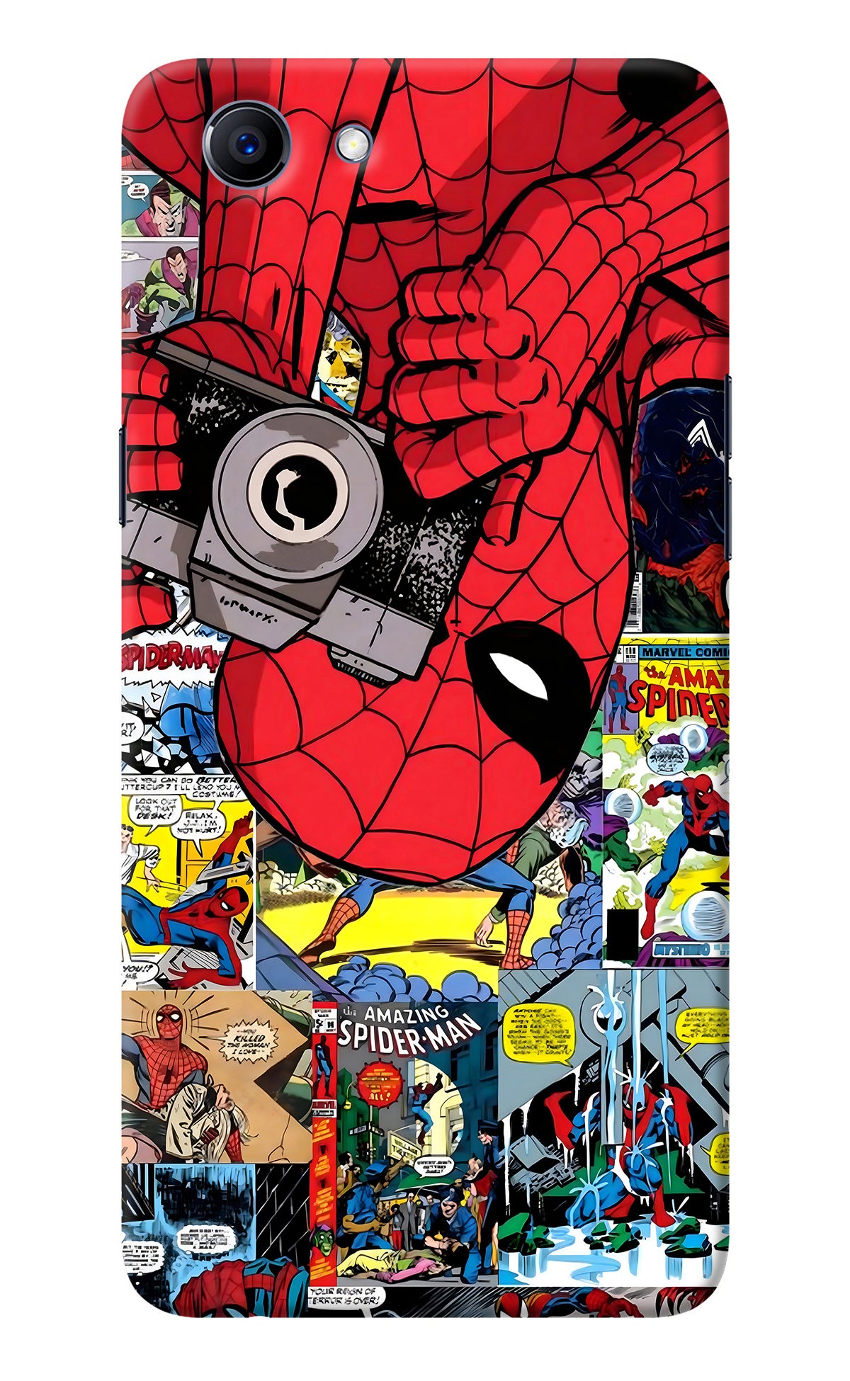 Spider Man Realme 1 Back Cover