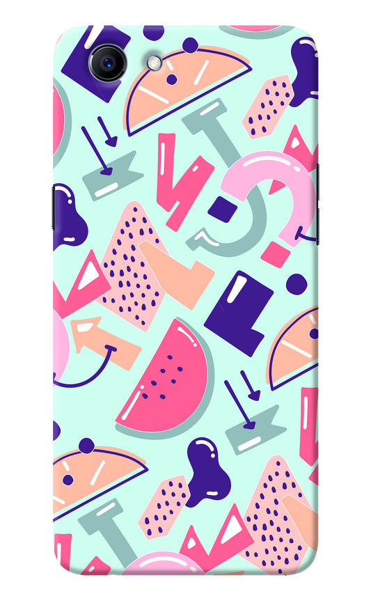 Doodle Pattern Realme 1 Back Cover