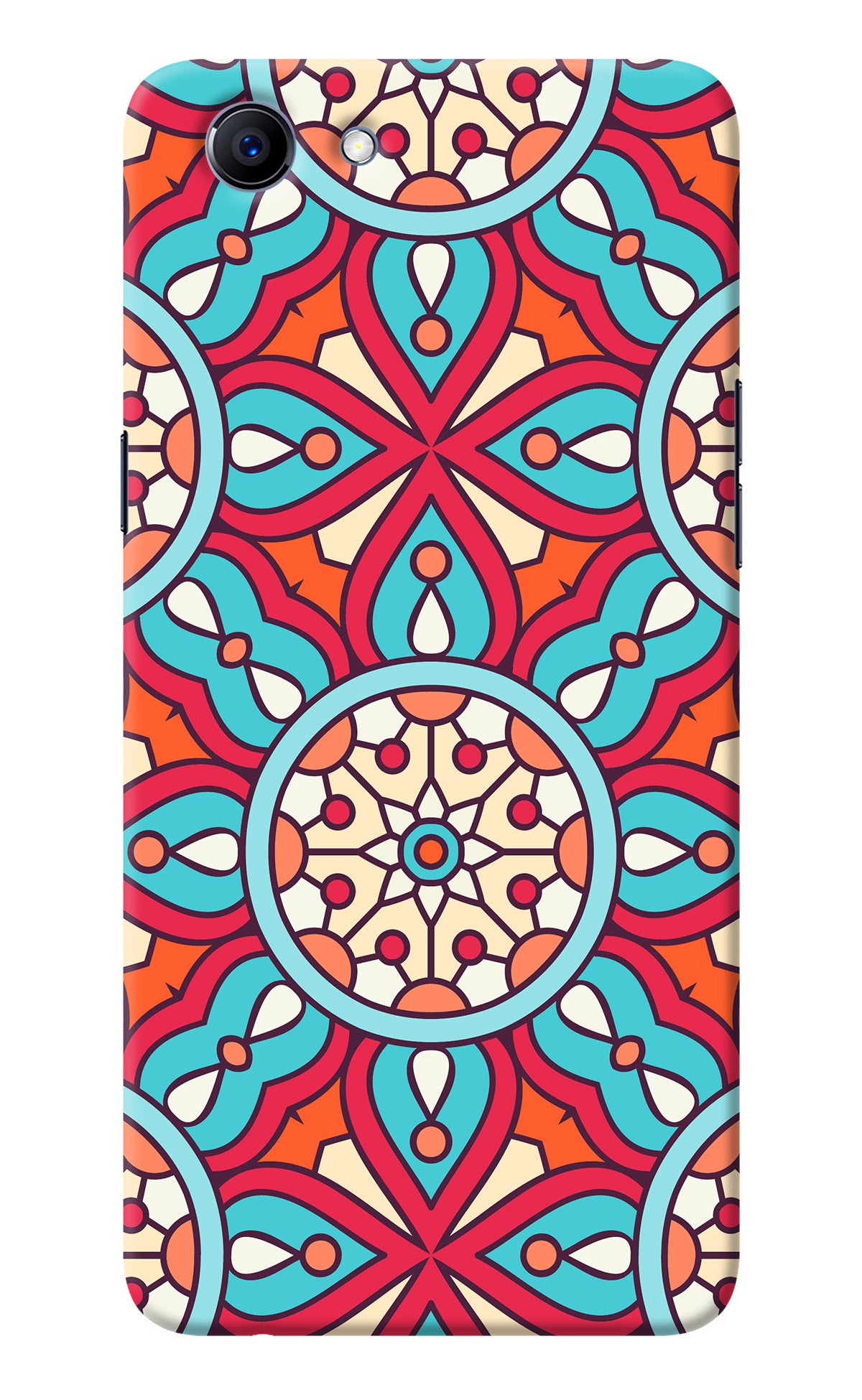 Mandala Geometric Realme 1 Back Cover