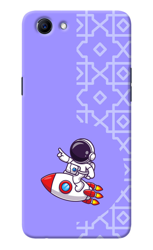 Cute Astronaut Realme 1 Back Cover