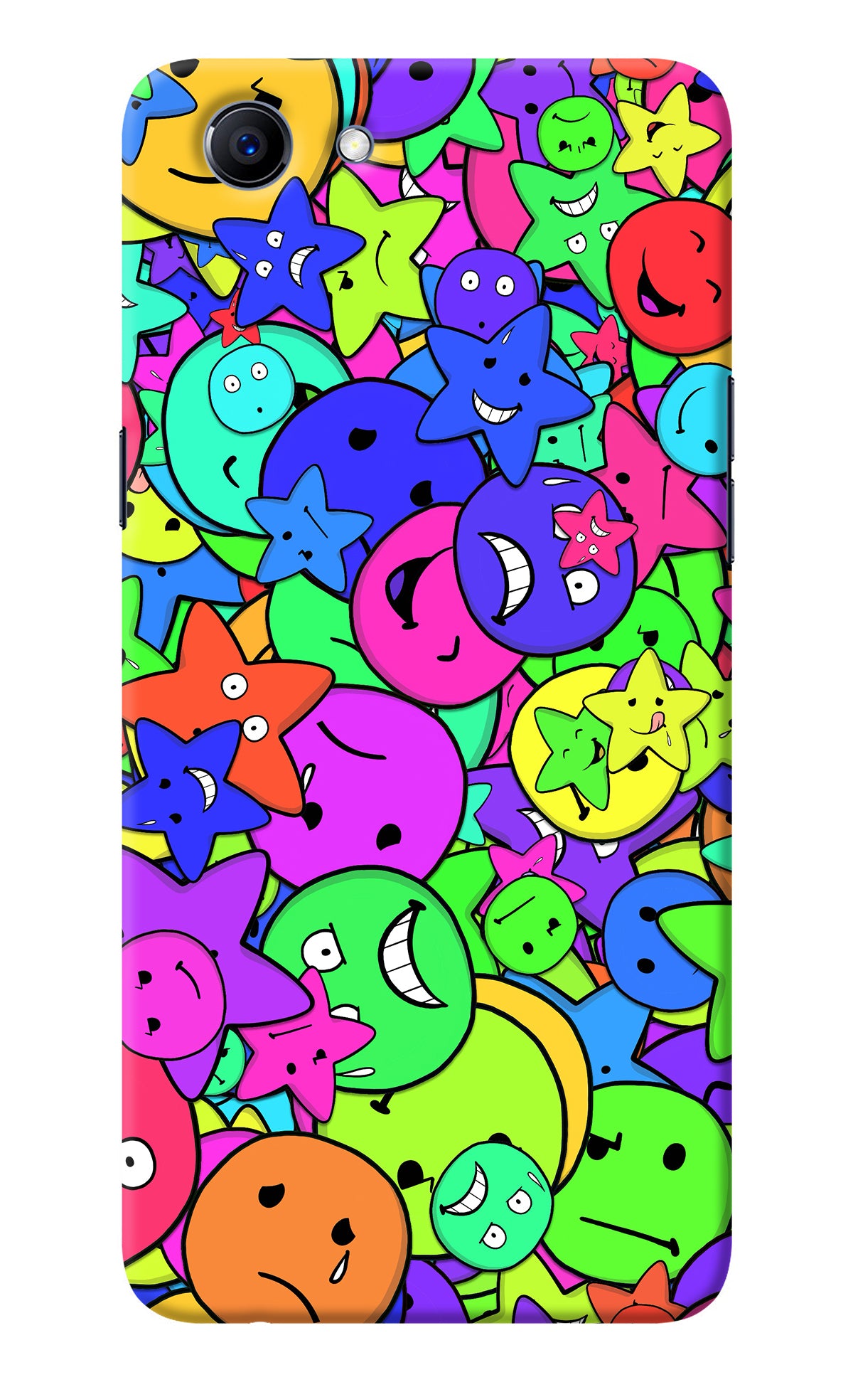 Fun Doodle Realme 1 Back Cover