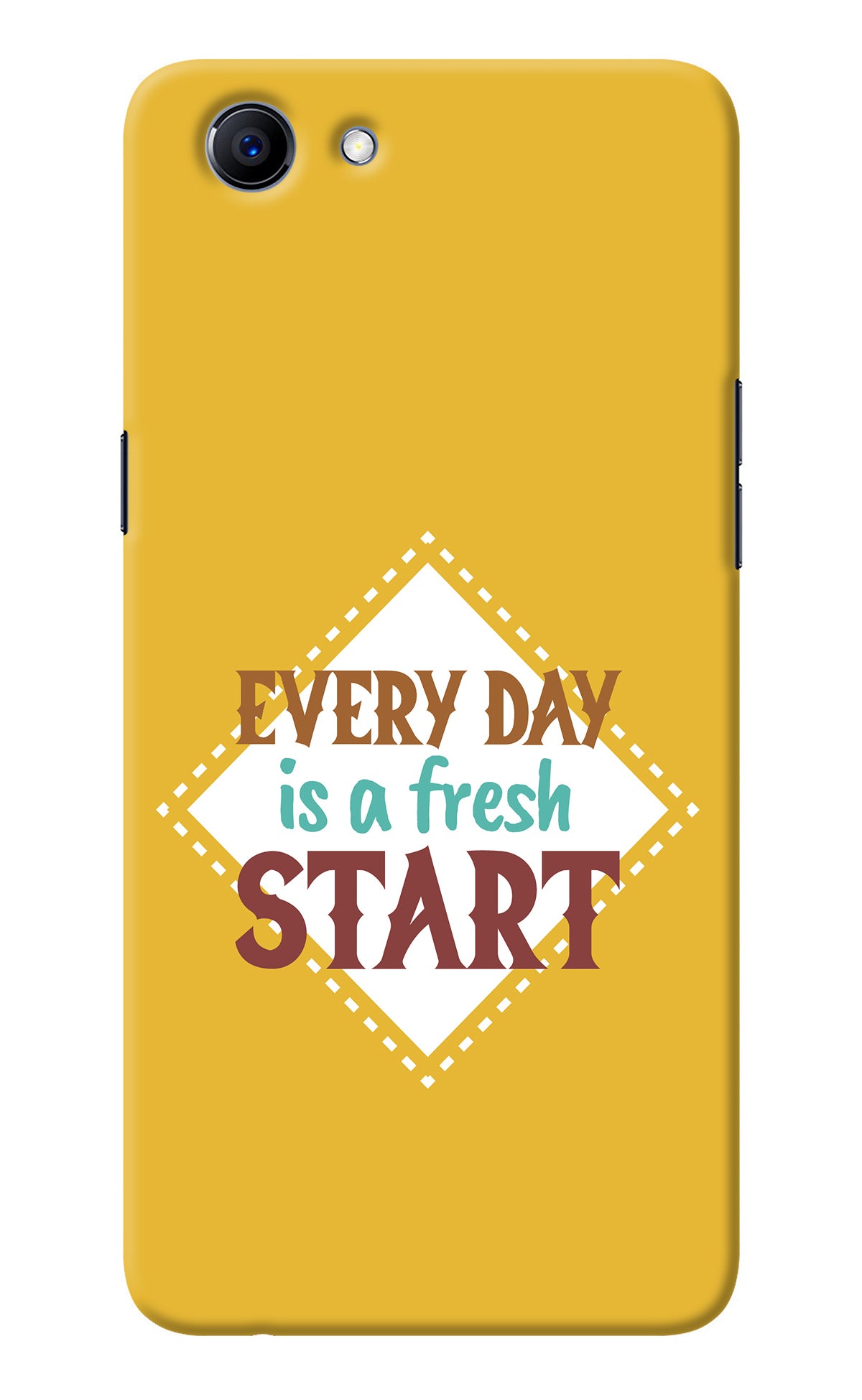 Every day is a Fresh Start Realme 1 Back Cover