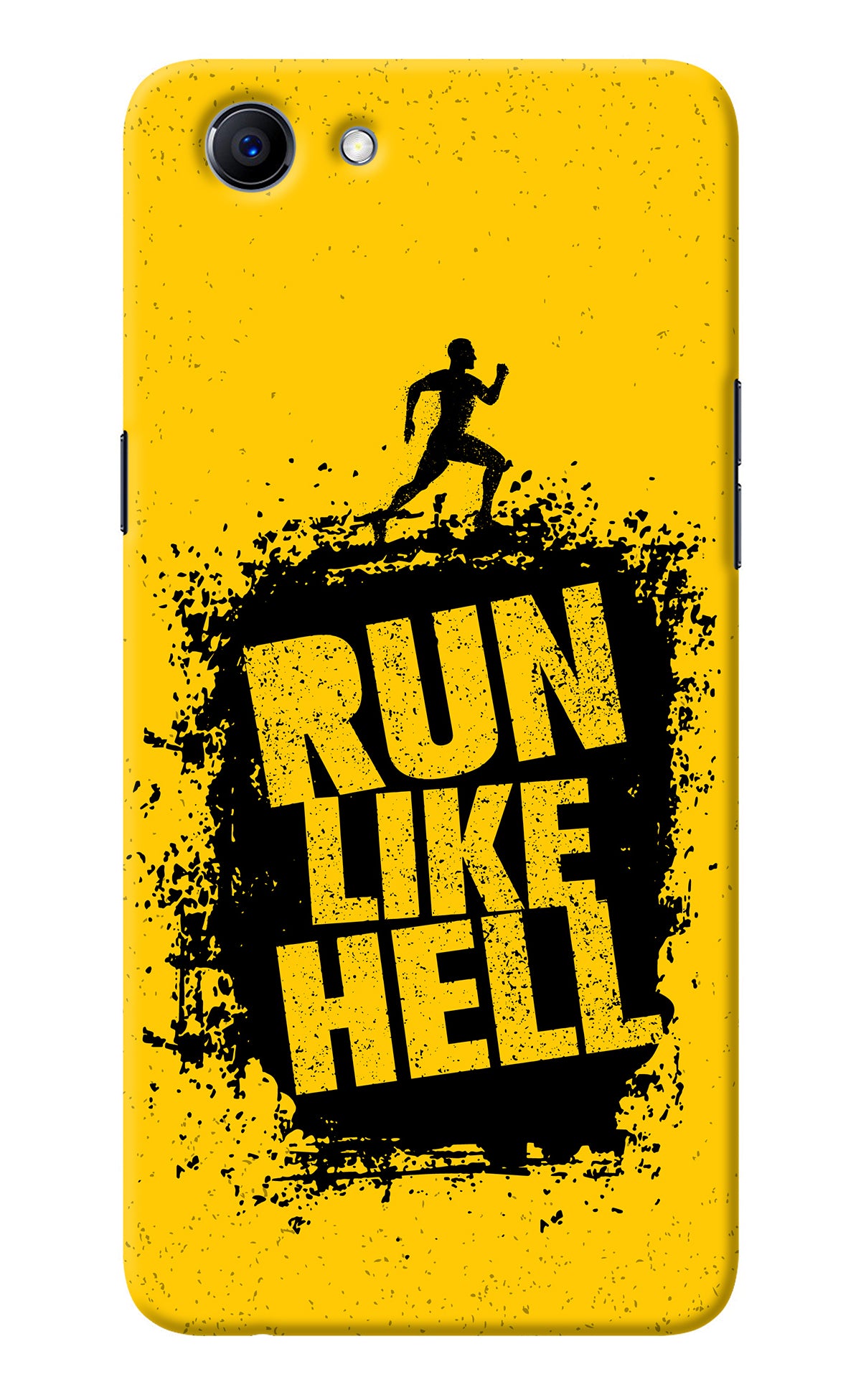 Run Like Hell Realme 1 Back Cover