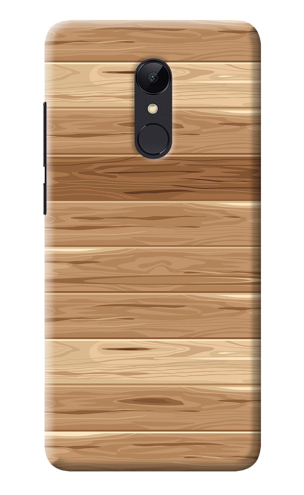 Wooden Vector Redmi 5 Back Cover