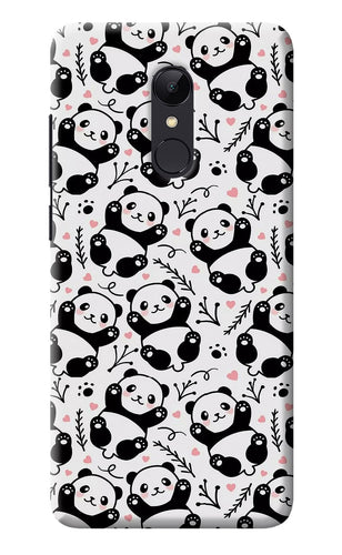 Cute Panda Redmi 5 Back Cover