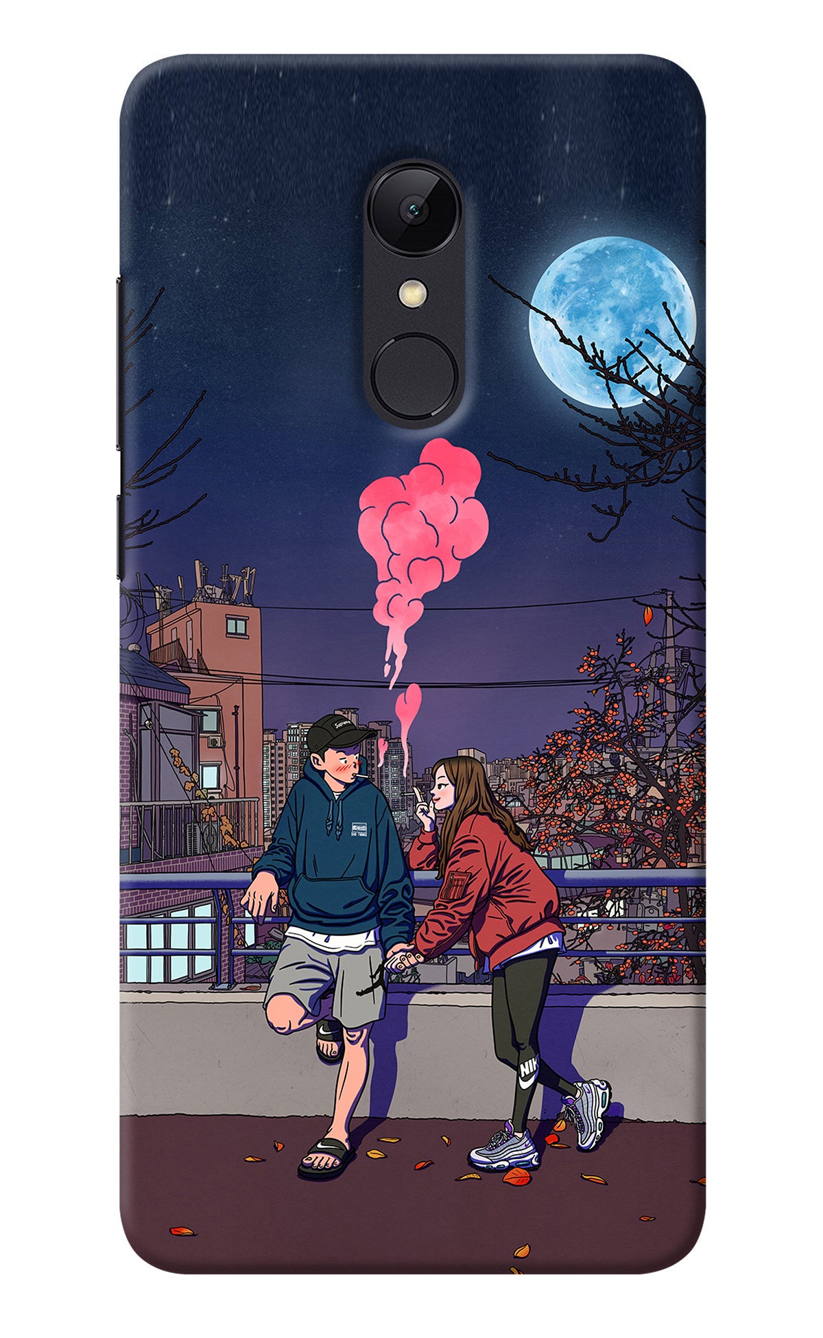 Chilling Couple Redmi 5 Back Cover