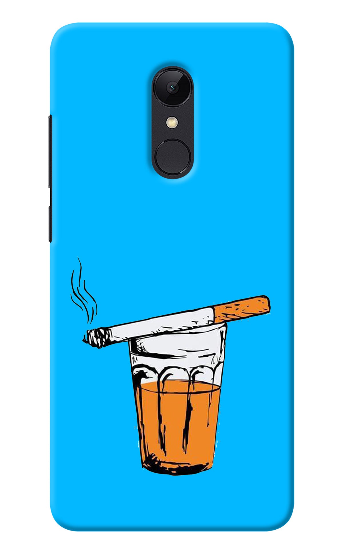 Chai Sutta Redmi 5 Back Cover