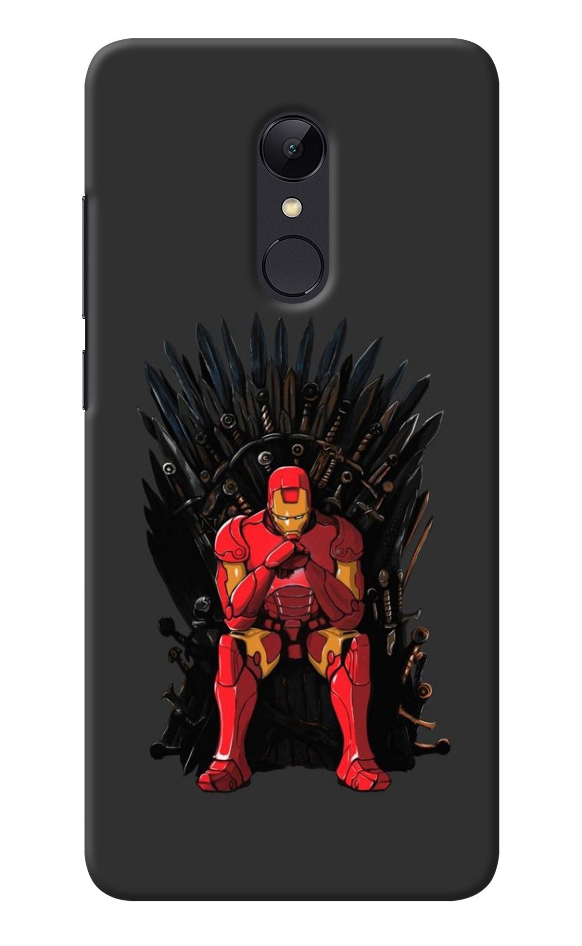 Ironman Throne Redmi 5 Back Cover