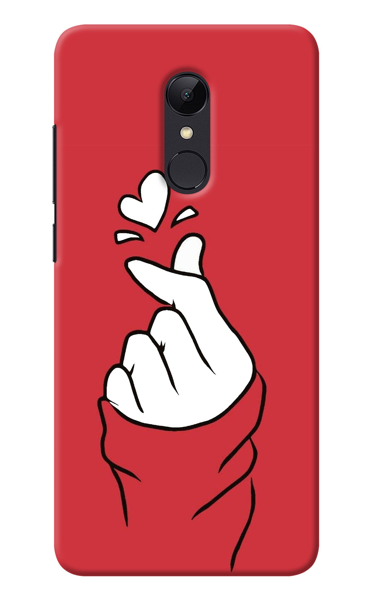 Korean Love Sign Redmi 5 Back Cover