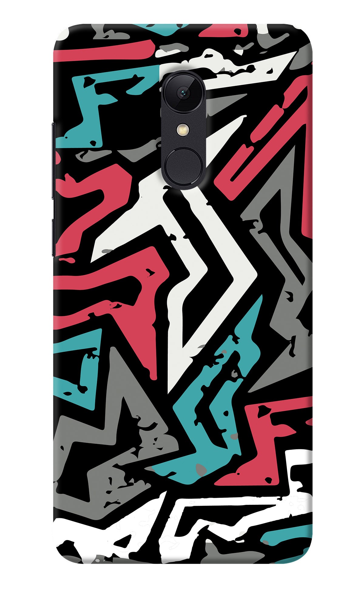 Geometric Graffiti Redmi 5 Back Cover