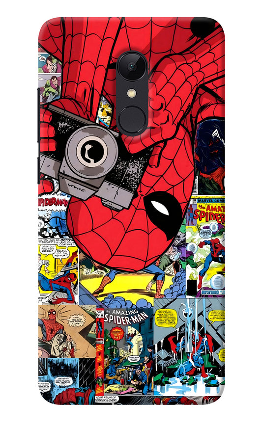 Spider Man Redmi 5 Back Cover