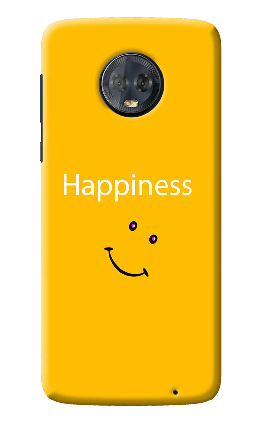 Happiness With Smiley Moto G6 Back Cover